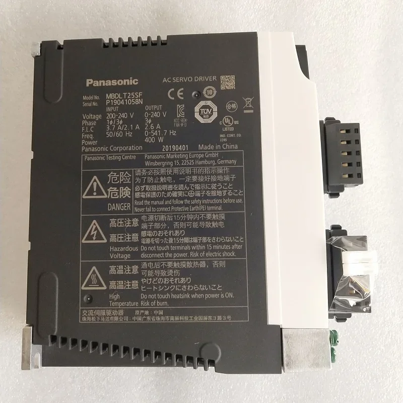 Imagem -03 - Servo Motor com Acionamento e Cabo Msmf042l1u2m Mbdlt25sf Servo Grupo a6 Novo Genuíno ac