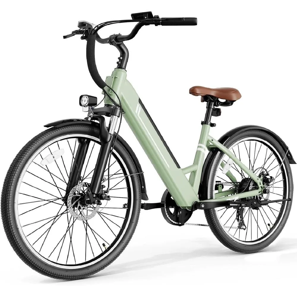 

26" EBike for Adults, Internal Removable Battery Ebike with 4 Modes & 7-Speed, UL2849 Certified, 750W Peak Motor, Max 25Mph