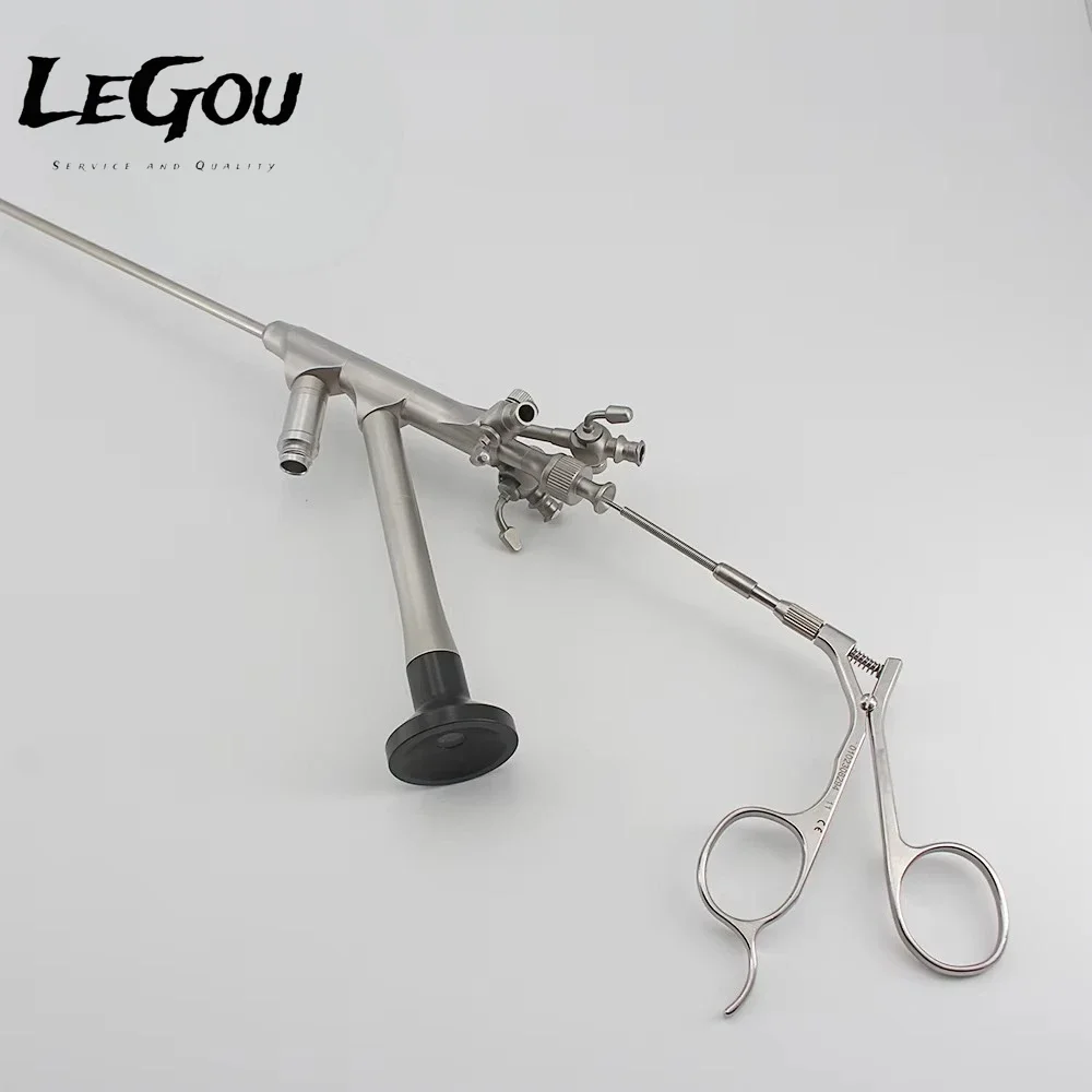 2026 NEW LeGou Professional New Design Urology Surgical Instruments Electric Semi-Rigid Rigid Ureterorenoscope System Set
