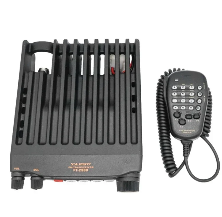High Power 80W 136-174MHz 100km Mobile Walkie Talkie Long Range Transceiver Analog Ham Radio FT-2980R - view 3