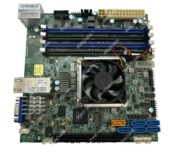 Supermicro X10SDV-4C-TLN2F Motherboard | NAS Server Board with Intel D1521/D1581 CPU & Dual 10 Gigabit Ports