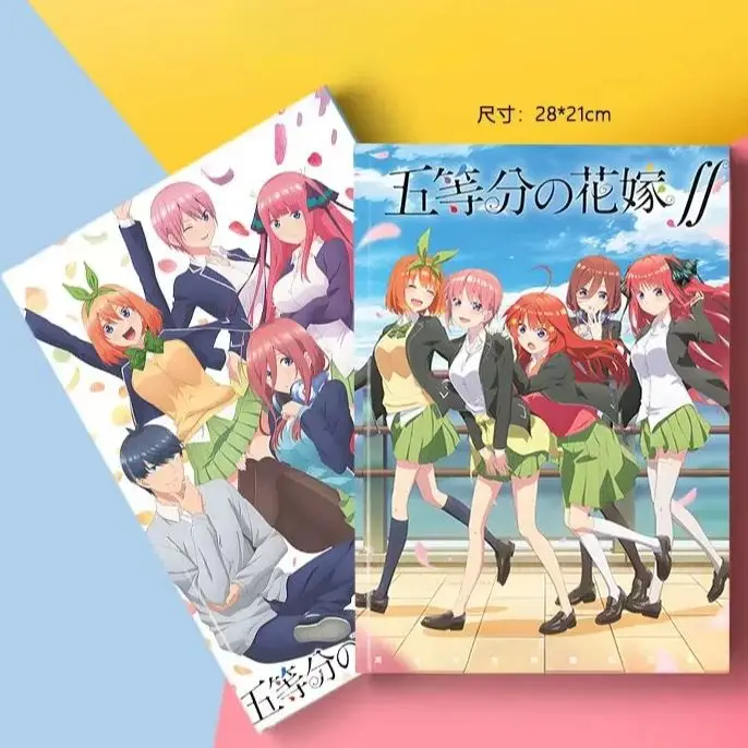 1 book The Quintessential Quintuplets Album Collection books Character Role photos Badge Poster small Card Anime Peripheral