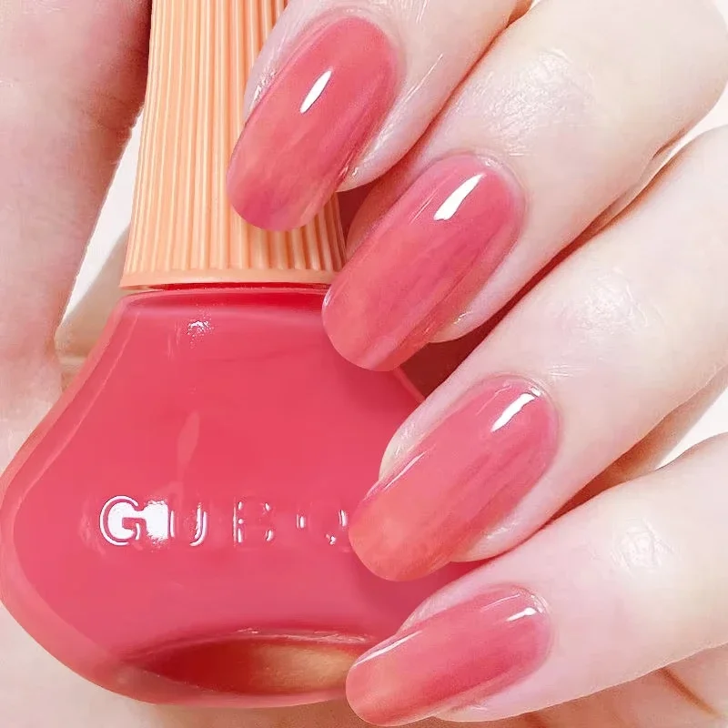 12ml Nagellack Nagellack auf Öl basis No-Bake schnell trocknen nicht reißen kleine Glitzer transparent rot blau grün nackt 45 Farben