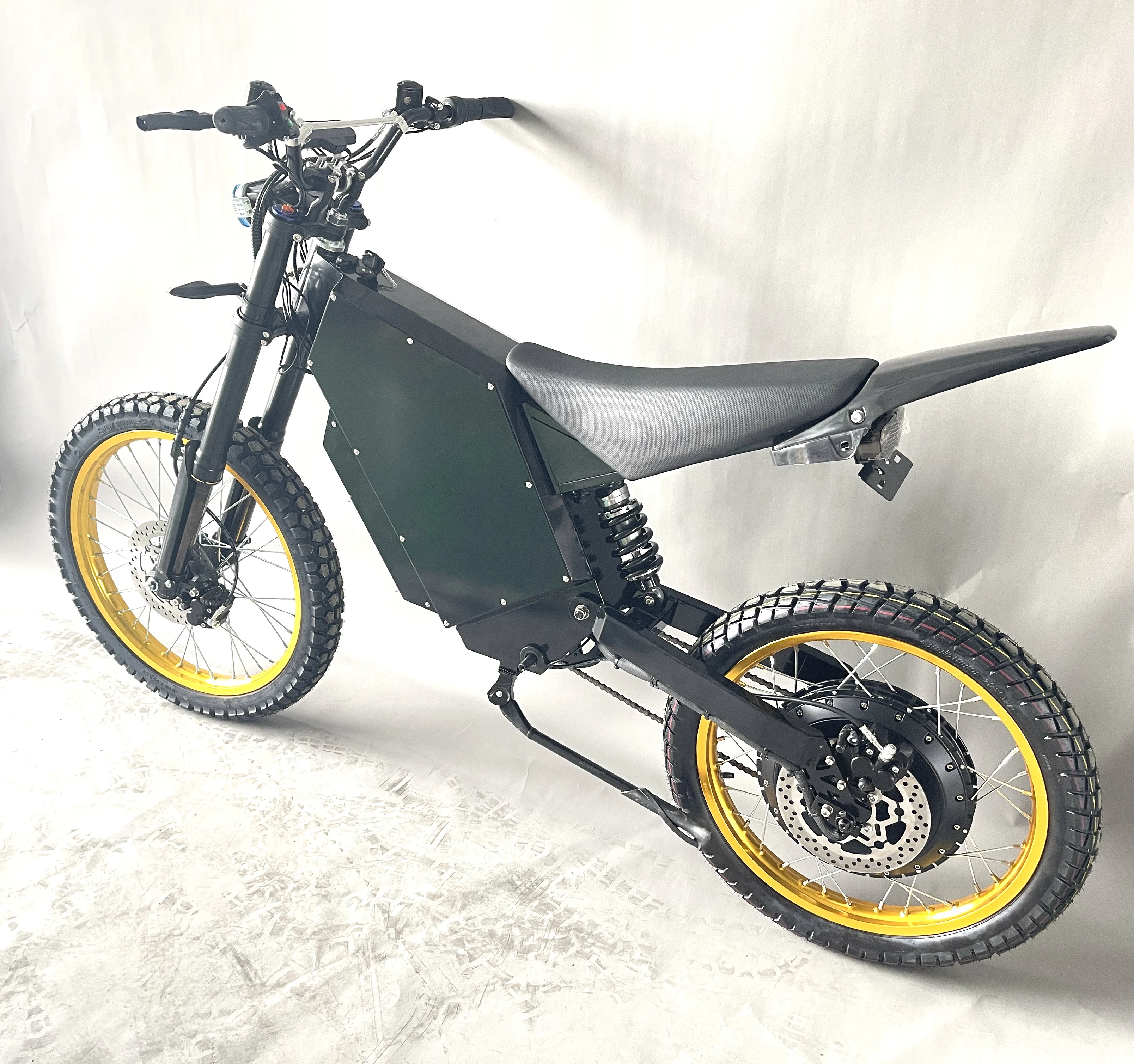 

SXLL 72V 3000W 8000W 12000W 15000W Blue Dot Imported Stealth Bomber Electric Bicycle