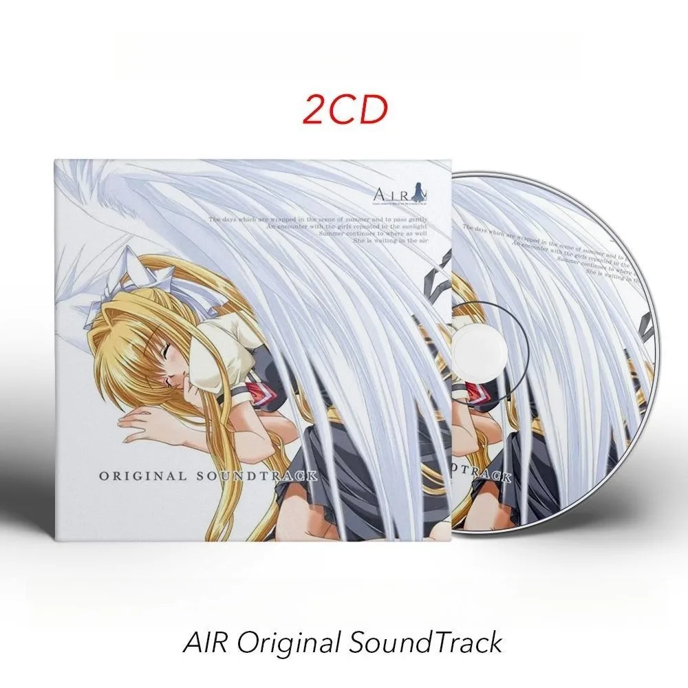 

Оригинальный саундтрек к аниме-игре Bird Poem AIR, классическая аниме-музыка (BGM), 2 диска