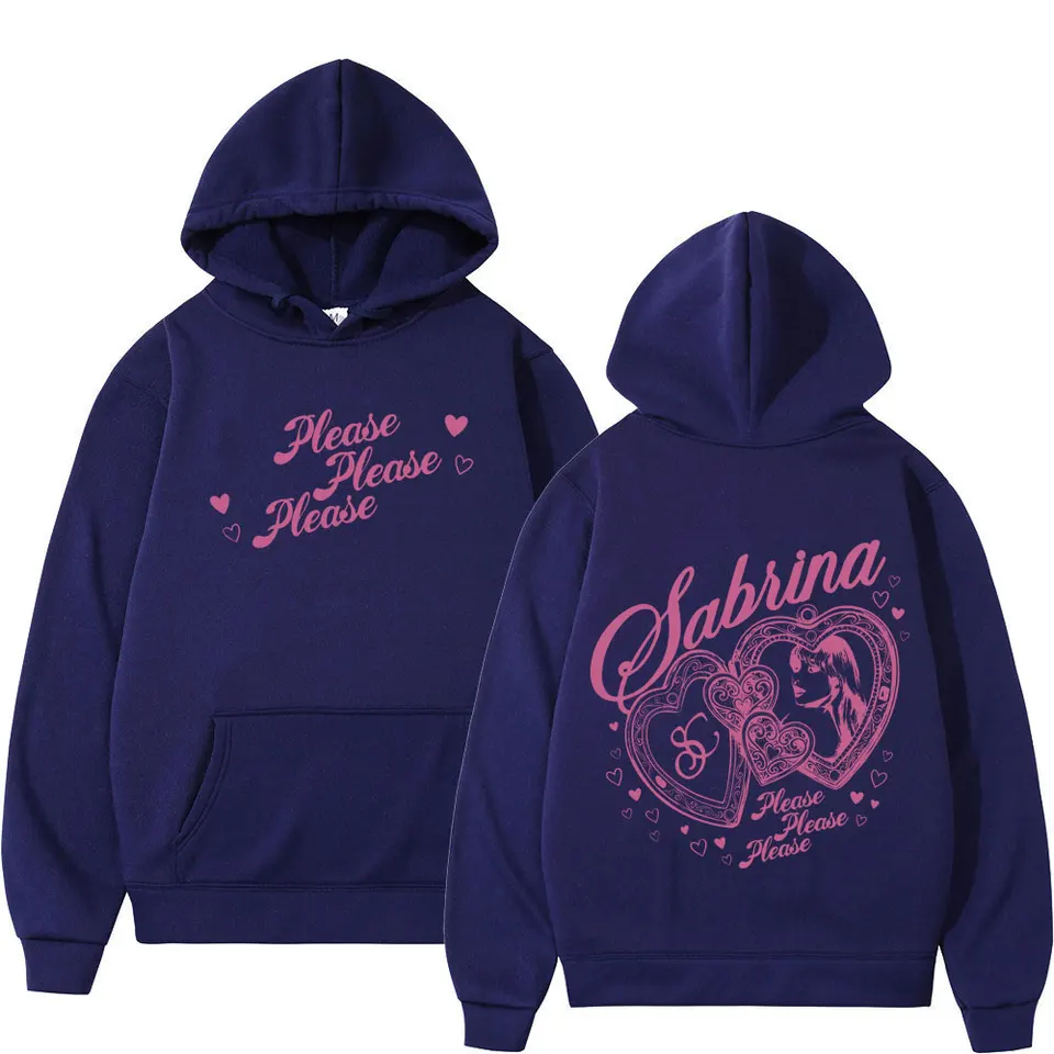 Singer Sabrina Carpenter Tour 2026 Graphic Sweatshirts Men Women