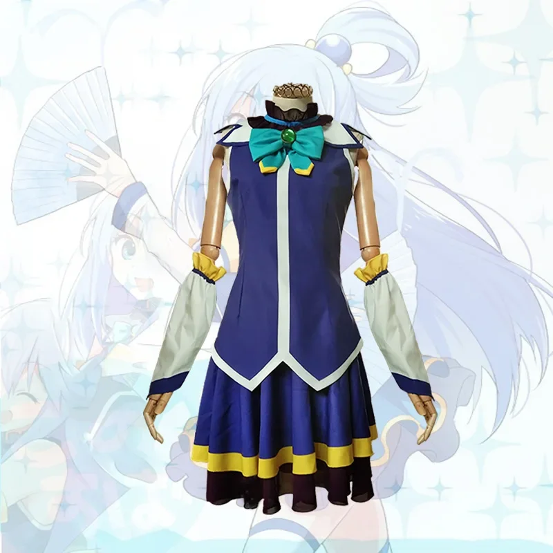 Aqua Konosuba Cosplay Anime Konosuba God's Blessing On This Wonderful World Aqua Cosplay Costumes