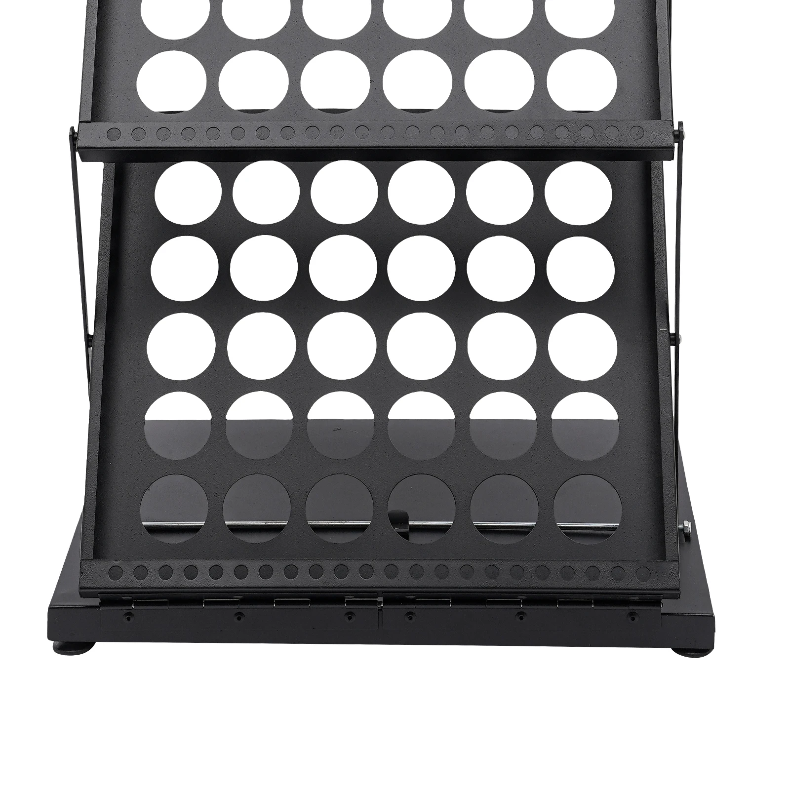 Foldable Magazine Stand, Magazine Display Rack, 4-tier Book Display Shelf, Lightweight Foldable Brochure Literature Display Rack