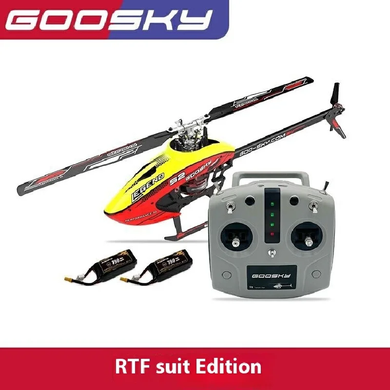 Goosky s2 6-Kanal fern gesteuertes Hubschrauber-3D-Stunt-Modell mit doppelt bürstenlosem fern gesteuertem Flugzeugs pielzeug mit Direkt antrieb