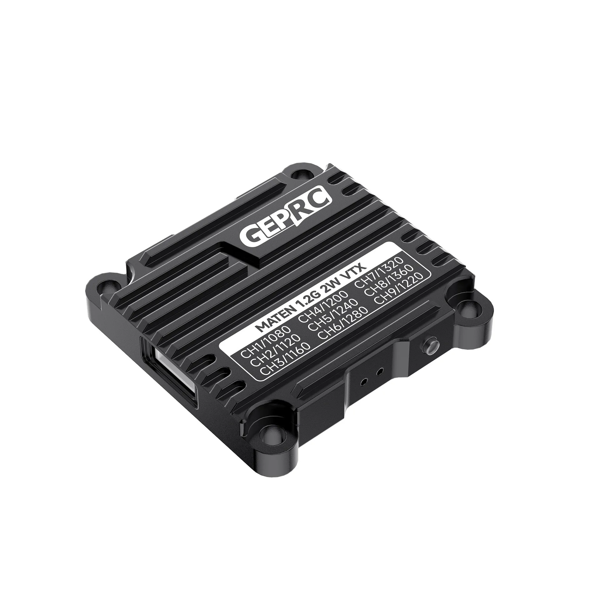 GEPRC GEP MATEN 1.2G 2W VTX through the machine image transmission, heat dissipation signal stability OSD parameter tuning