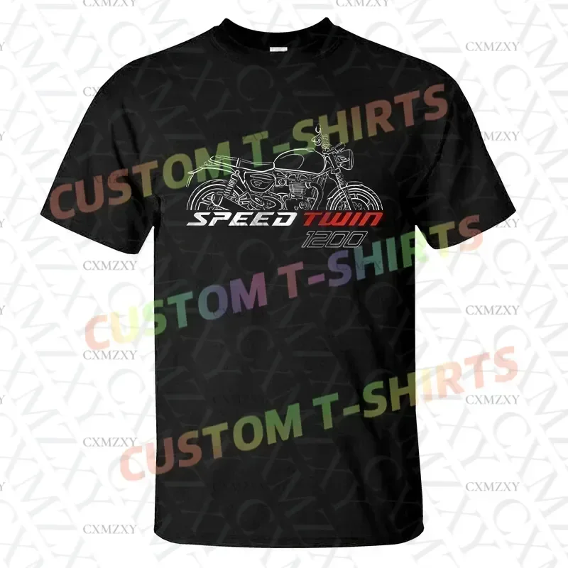 2025 الرجال تي شيرت عادية انتصار سرعة التوأم 1200 تي شيرت 2019-2025 الجرافيك الصيف قصيرة الأكمام 100% القطن S-3XL كول المحملة #1