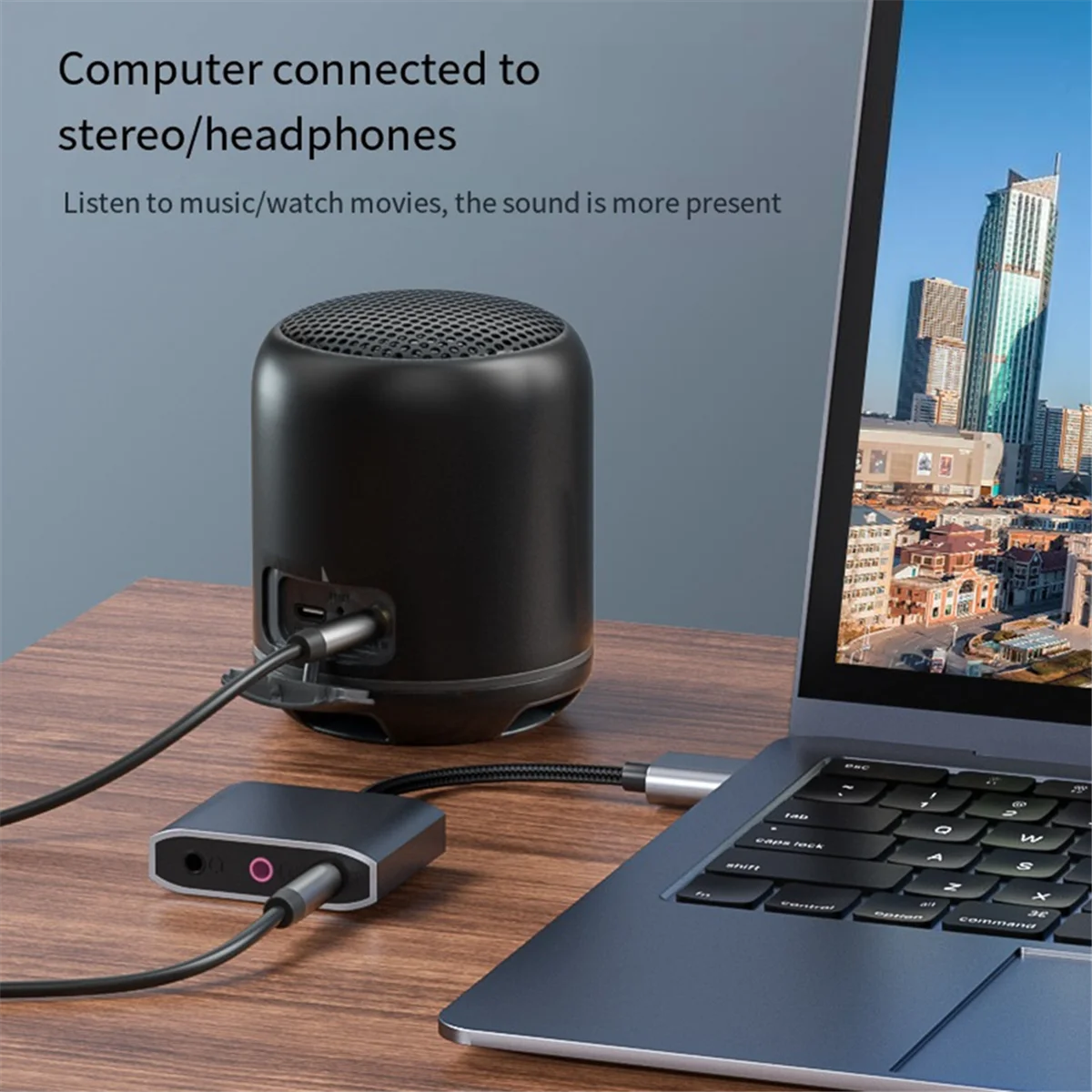 جديد 3 في 1 خارجي USB كارت الصوت الصوت جاك 3.5 مللي متر مهائي كابلات HIFI الصوت لميكروفون المتكلم سماعة الكمبيوتر المحمول