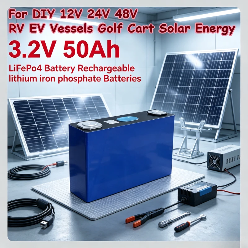 새로운 50Ah 3.2V LiFePO4 충전식 배터리, - Lifepo4 48V 50Ah Golf Cart 리뷰 및 가격