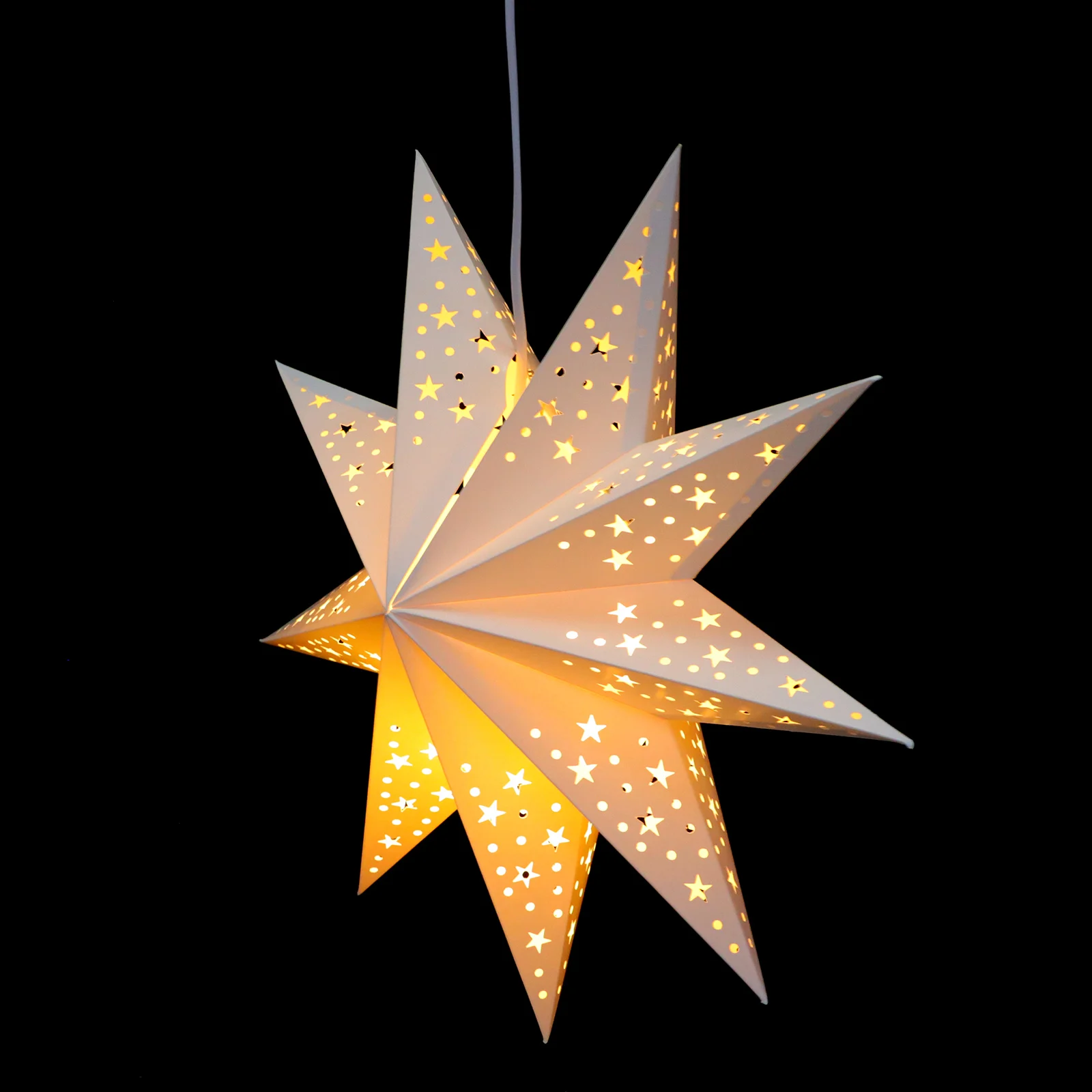 โคมไฟเพดาน 9 ดวง ดีไซน์สร้างสรรค์ แสงสว่าง เรียบง่าย เหมาะสำหรับตกแต่งโรงแรม ของตกแต่งคริสต์มาส ของใช้ในงานปาร์ตี้