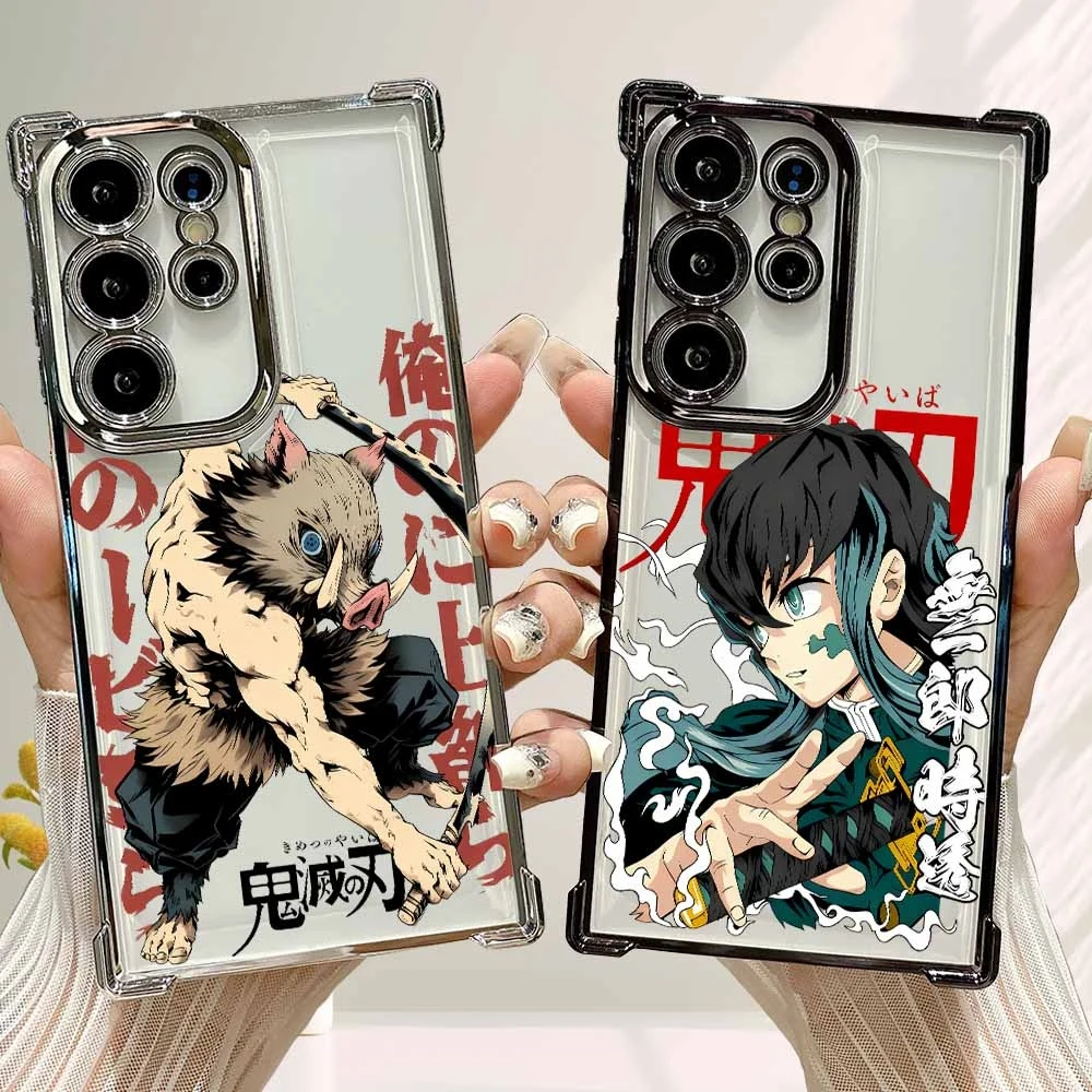 New Demon Slayer Anime For Samsung A57 A56 A55 A54 A53 A52 A51 A37 A36 A35 A34 A33 A31 A26 A25 A27 A07 A06 Phone Case
