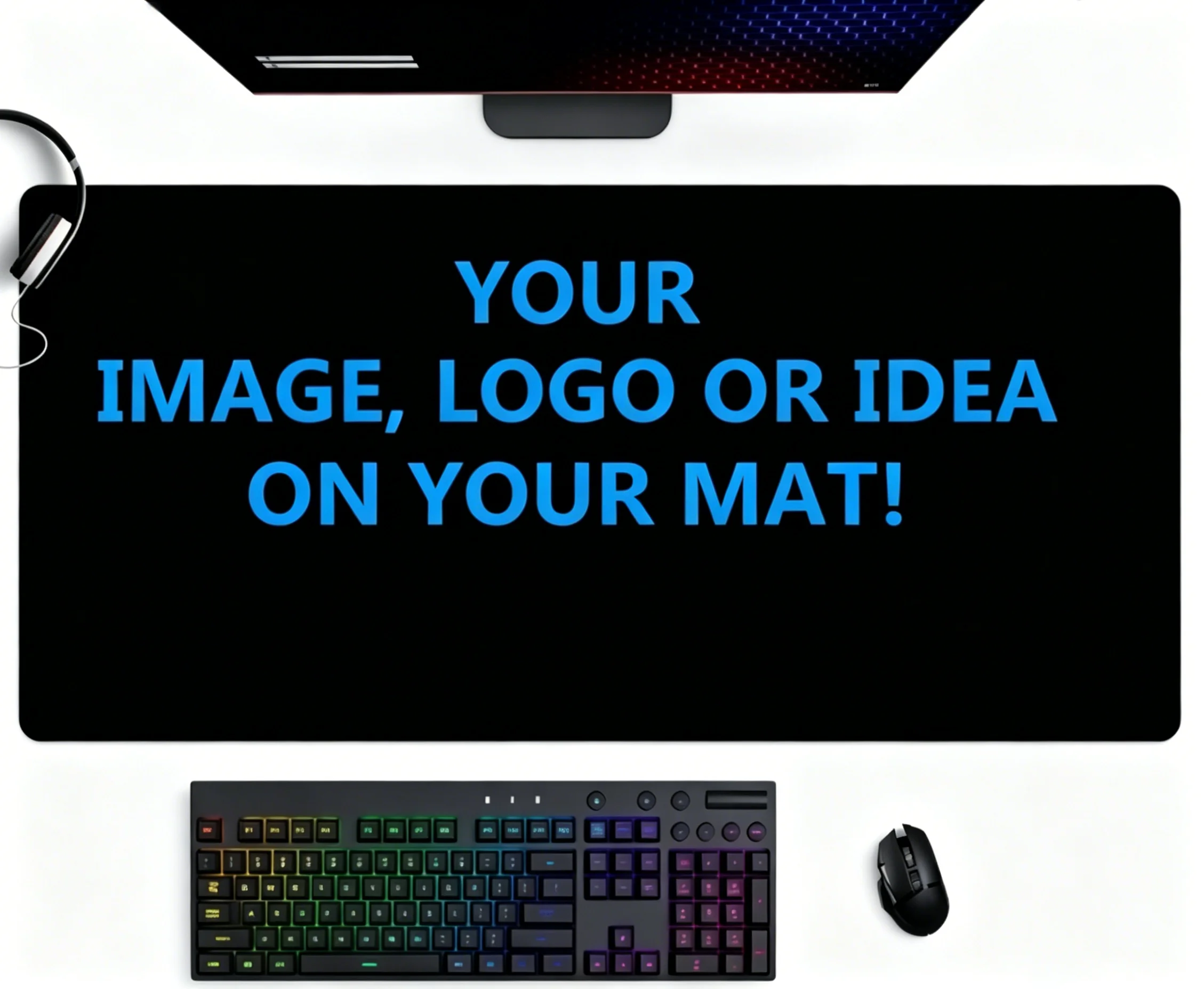 

Customized DIY Mouse Pad Personalized Your Image Multi-size Non-slip Desk Mat for Computer Laptop
