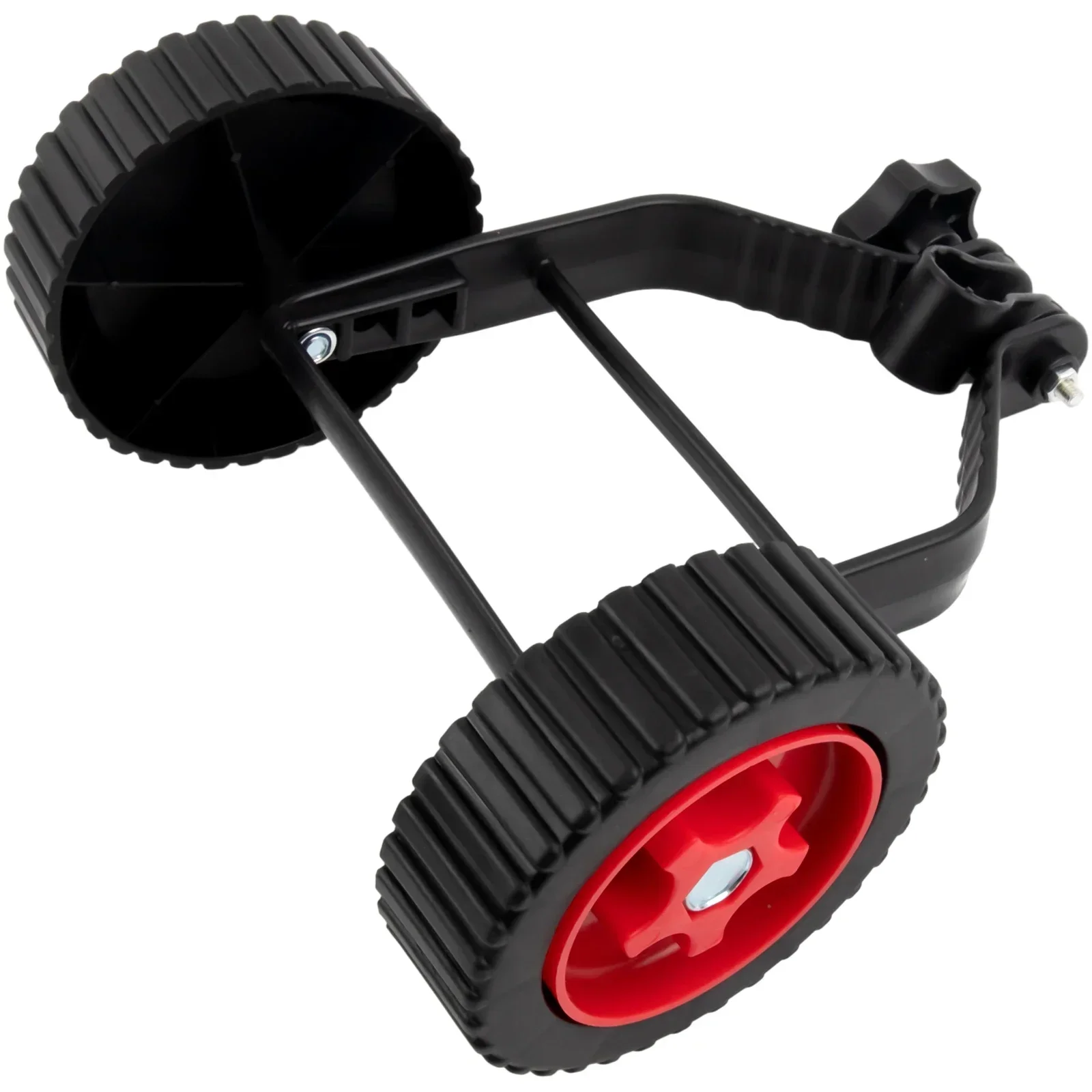Imagem -03 - Destacável Cortador de Grama Conjunto de Rodas Universal Corda Trimmer Grass Eater Eater Suporte Ajustável Jardim Ferramenta Acessórios