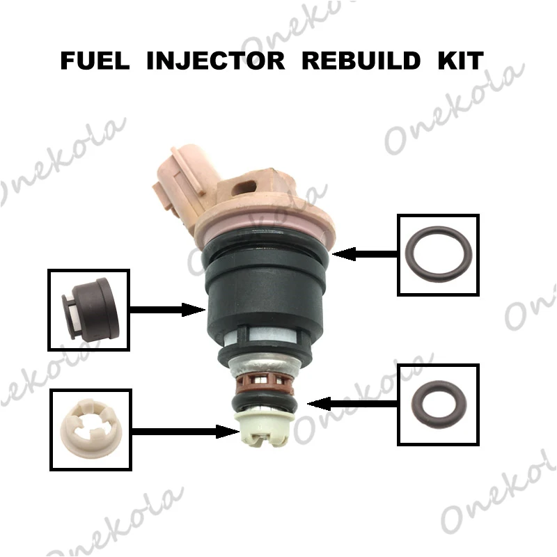 

Fuel Injector repair kit Orings Filters for Nissan Maxima A32 VQ20DE OEM 16600-35U01 A46-F13