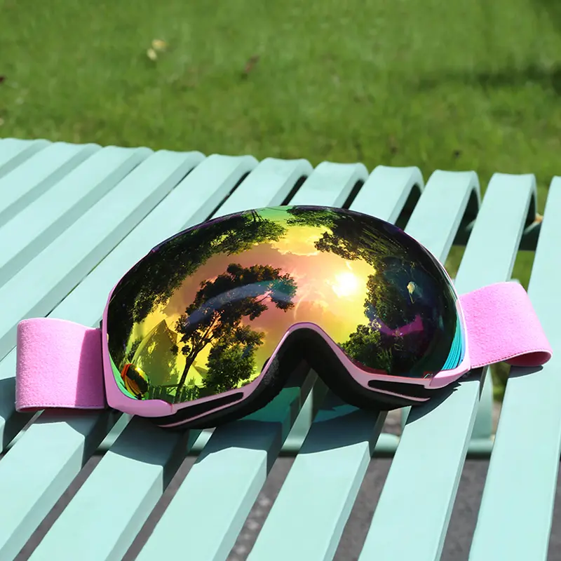 PHMAX Pro Ski Goggles UV400 Anti-fog Eyewear Magnetic Lens Night Vision Yellow Lens Outdoor Sports Snowboard Big Snow Goggles - Image 2