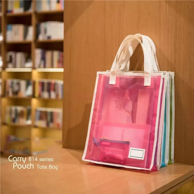 

1pcs Nylon breathable lightweight file bag, student exam paper storage and tutoring bag, waterproof secondary bag