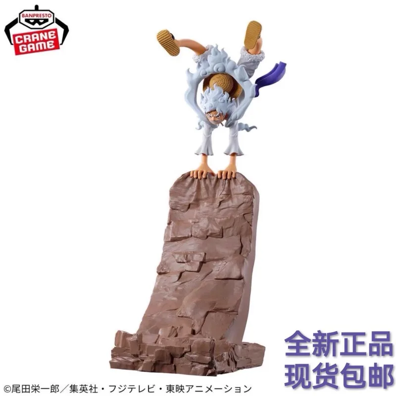 

One Piece Nika Luffy Doll Stand Kingpin Figure Five-speed Action Figure Model Doll Model Anime Pvc Statue Toy Gift in Stock
