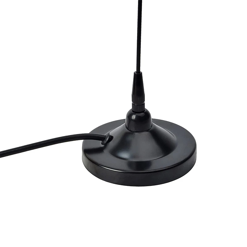 50 PCS Dual Band Magnetic Mount Mobile Antenna VHF/UHF Heavy Duty Magnet Base Antenna PL-259 Plug For Car
