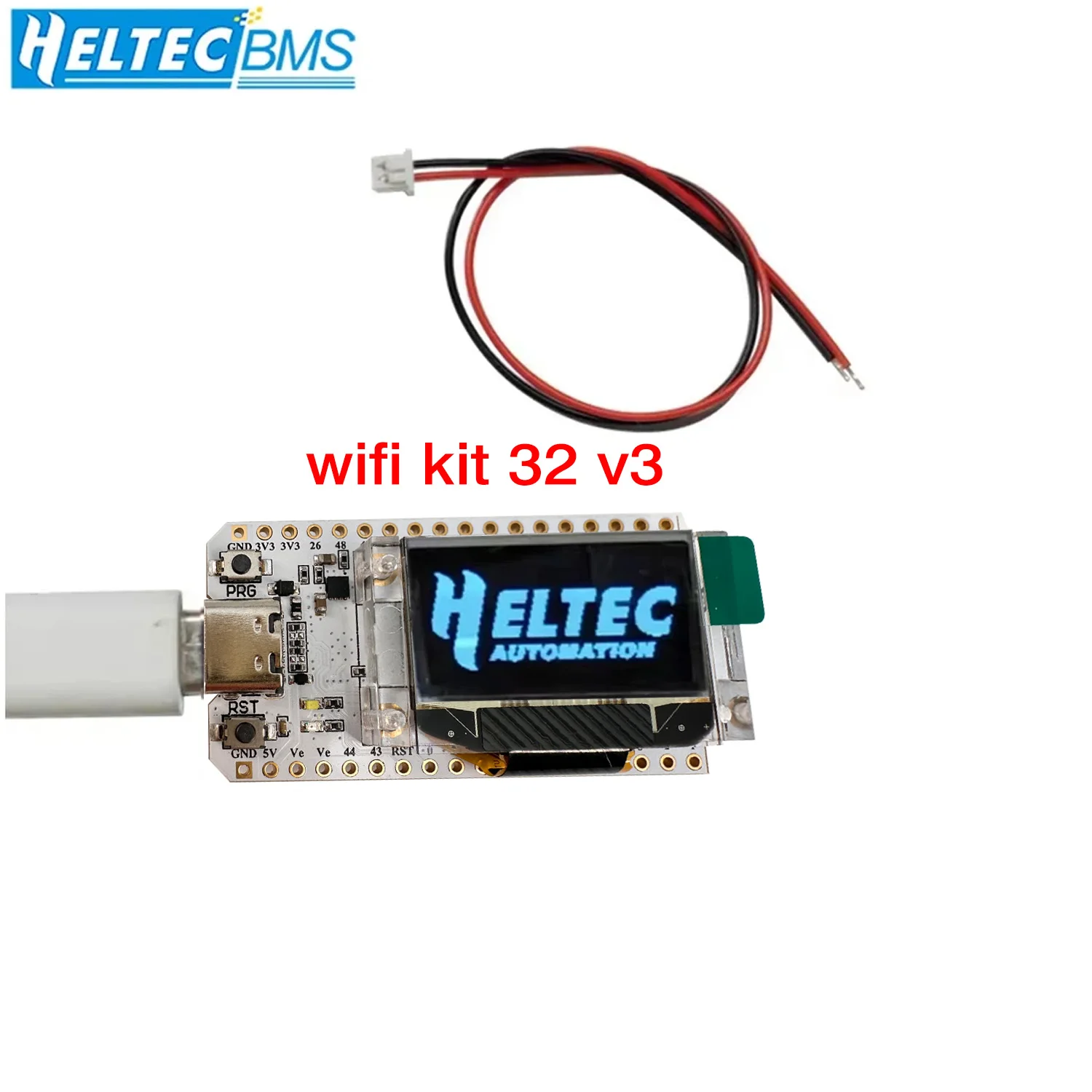 Heltec ESP32 WiFi Kit 32 (V3) Development Board  0.96 Inch Blue OLED Display Internet of Things for Arduino With Heat Sink