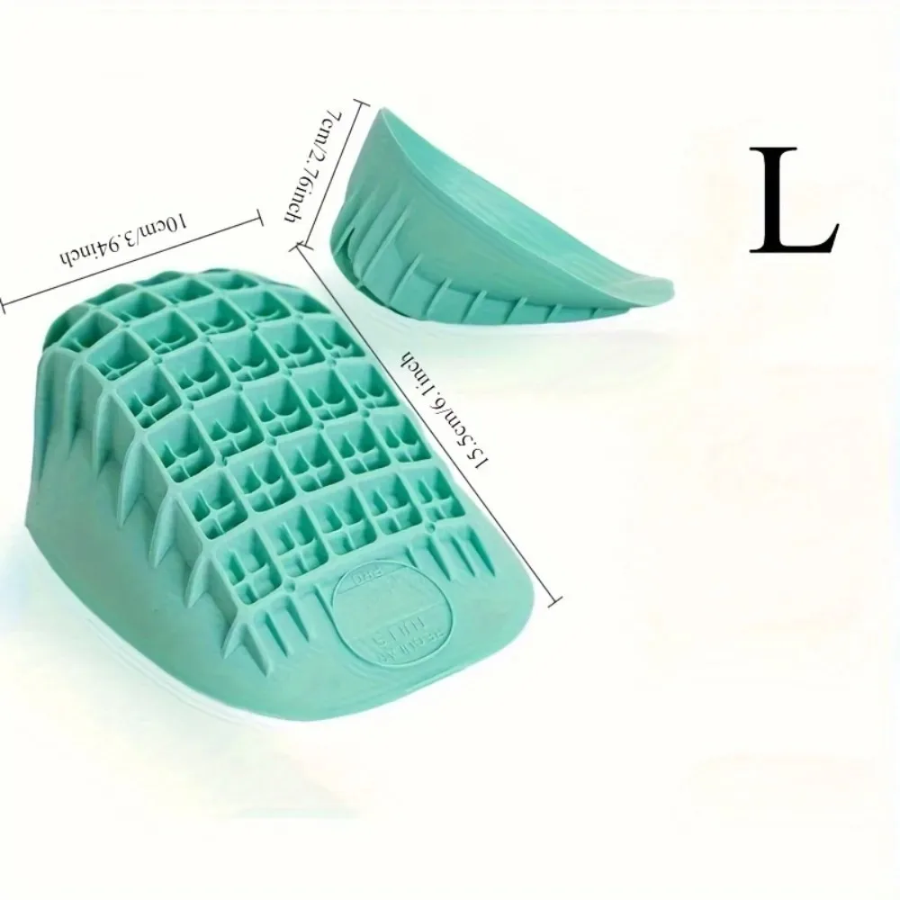 Height Increasing Insoles for Badminton, Basketball, Heel Protection, Ankle Sports, Cushioning, Heel Cup, Rubbing High Insoles,