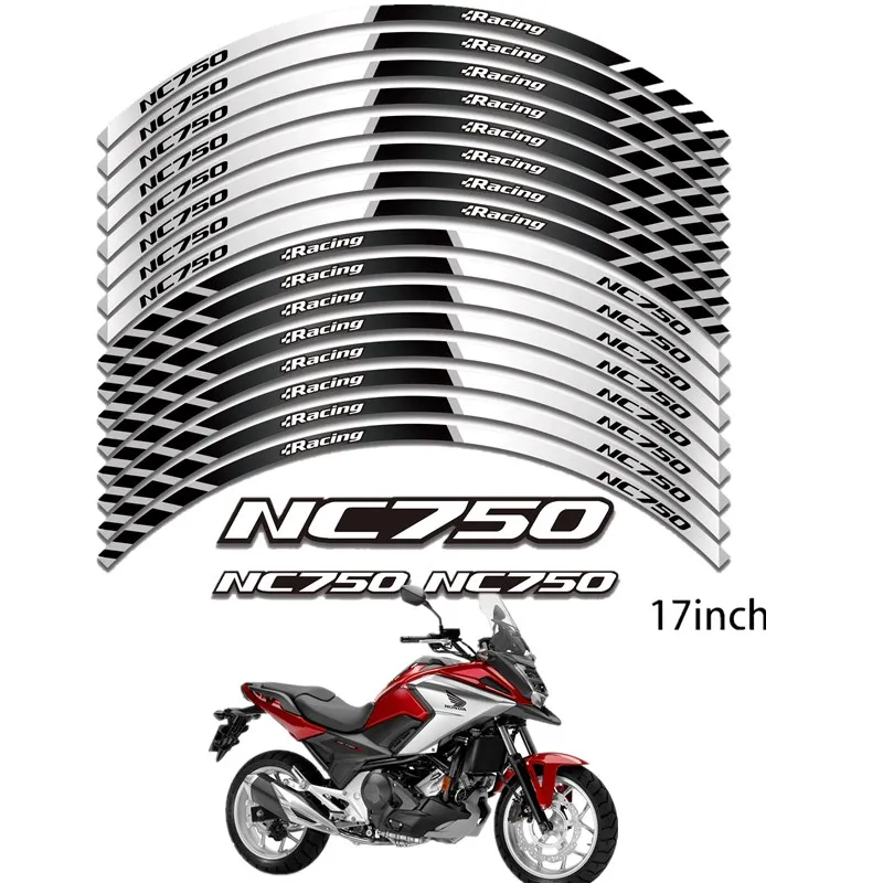 FOR HONDA NC750X NC 750 NC750 Motorcycle Parts Contour Wheel Decoration Decal Sticker -1