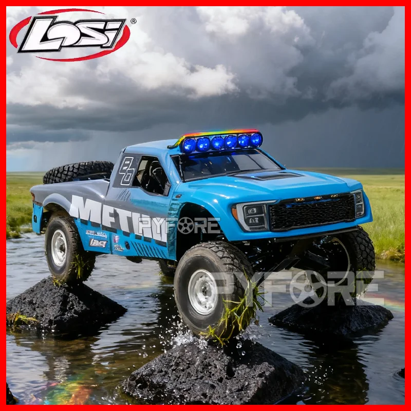 

LOSI LOS03046 LOS03049 Rey 4WD 1/10 RC Electric Remote Control Model Truck for Adult & Children, RC Cars