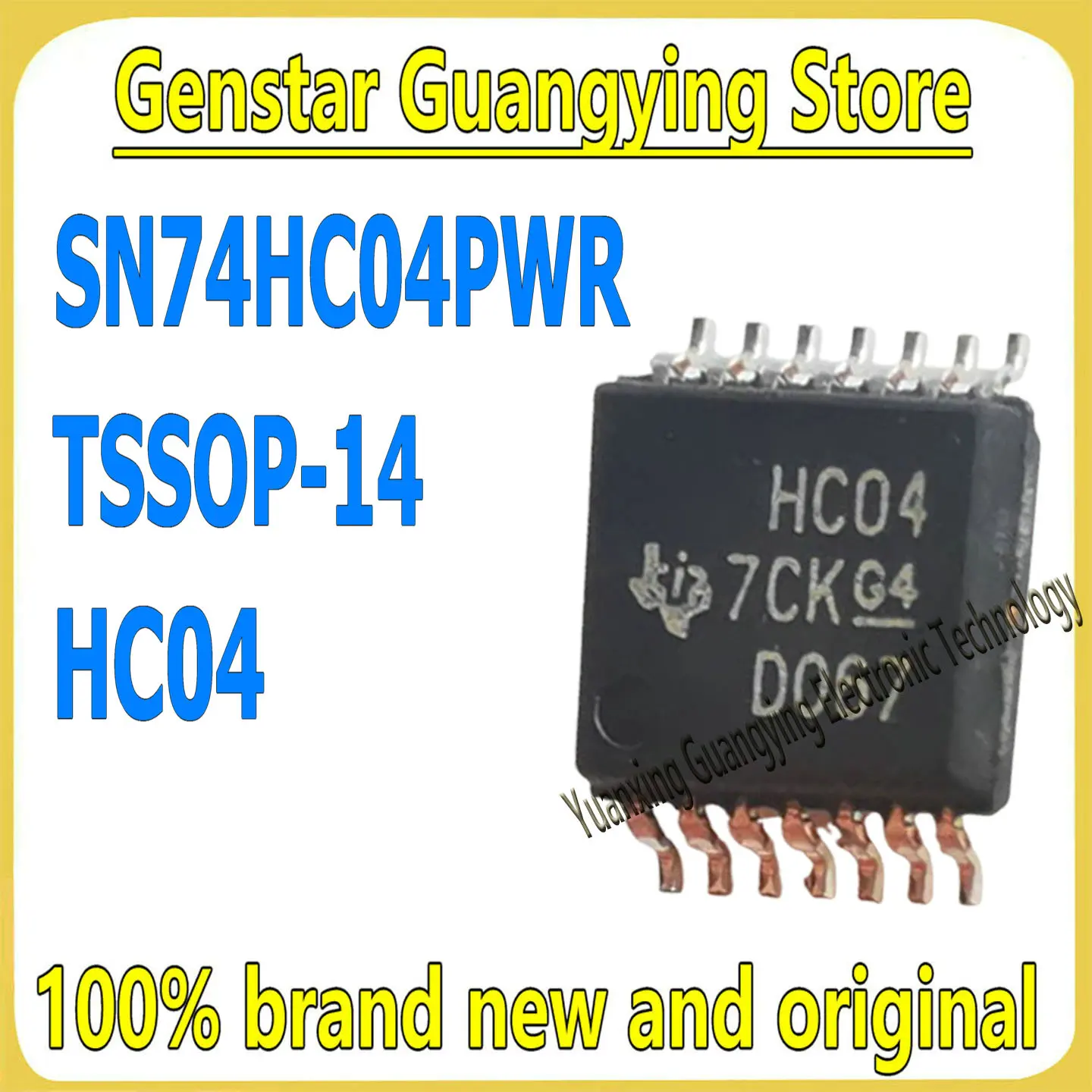 (10-50 Pieces) SN74HC04PWR SN74HC04 74HC04 HC04 TSSOP-14 Inverter Chipset 100% Brand New
