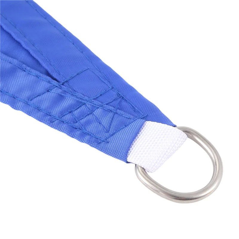 AS94-Vela parasole impermeabile per cortile giardino, tendalino triangolare ad angolo retto, baldacchino per piscina anti-UV