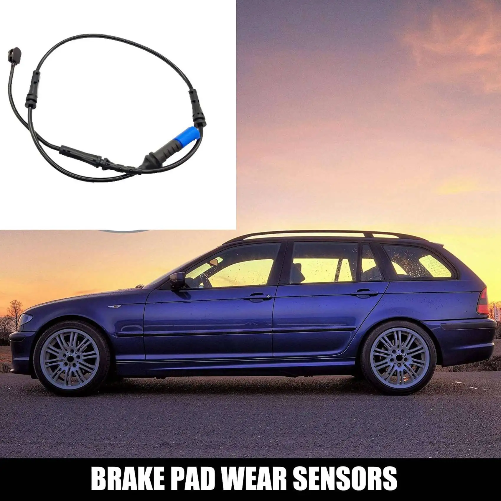 

2X датчик износа тормозных колодок переднего колеса автомобиля 34356870351 для BMW X3 X4 G01 G02