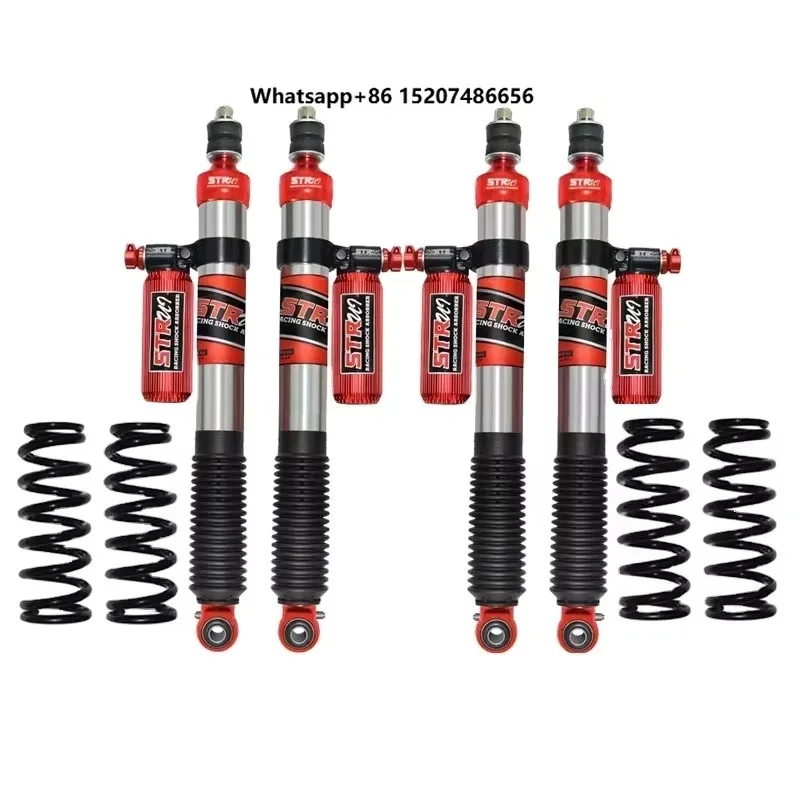 Custom Nitrogen Adjustable Steel Suspension Coil Spring Shock Absorber for  G350/500/55 Front/Rear Raise the Chassis