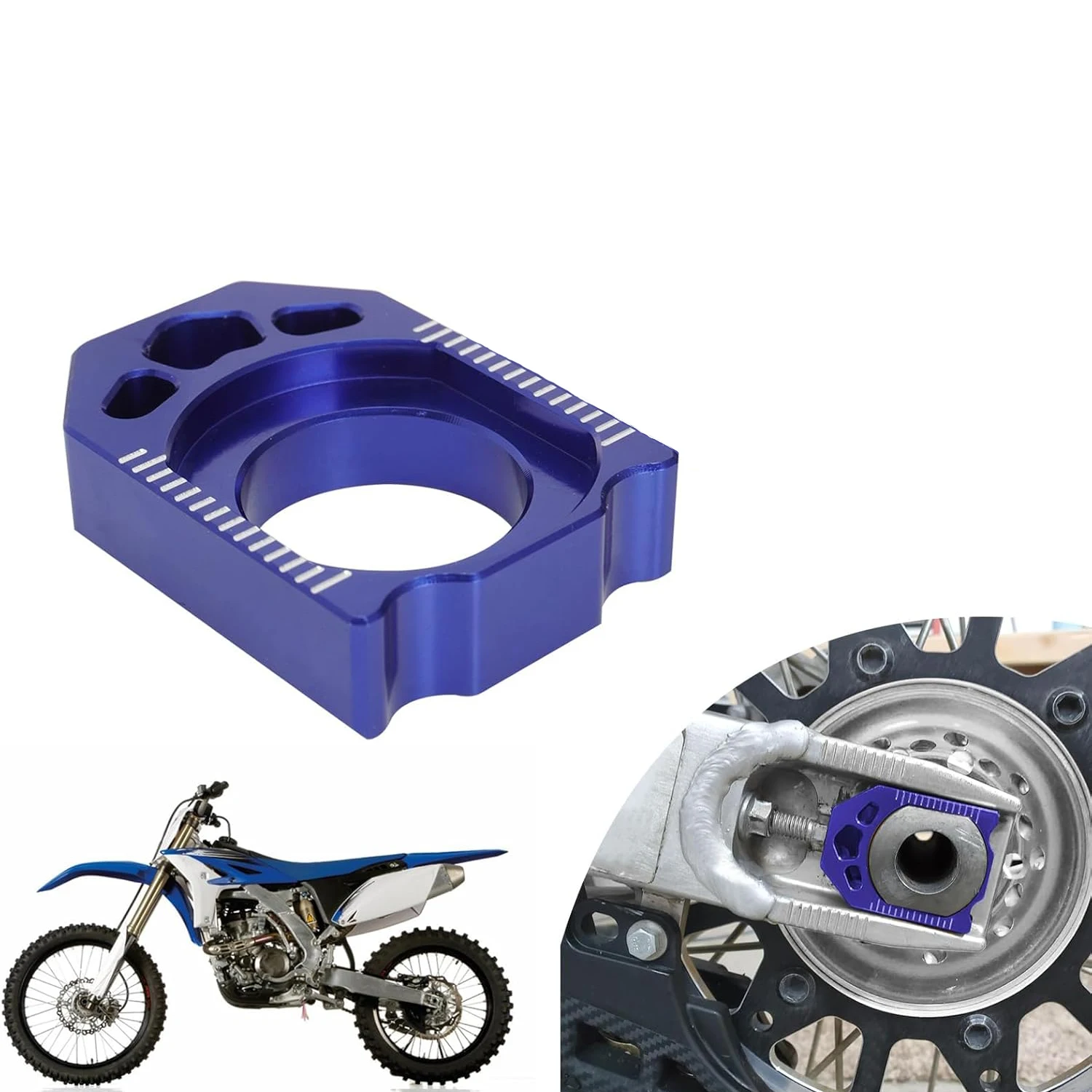 BIUGERCN For WR250F WR250R WR250X WR450F YZ125/250 WR25RB WR25R YZ125G YZ250X YZ450FX WR250FK YZ125X Axle Block Motorcycle Parts