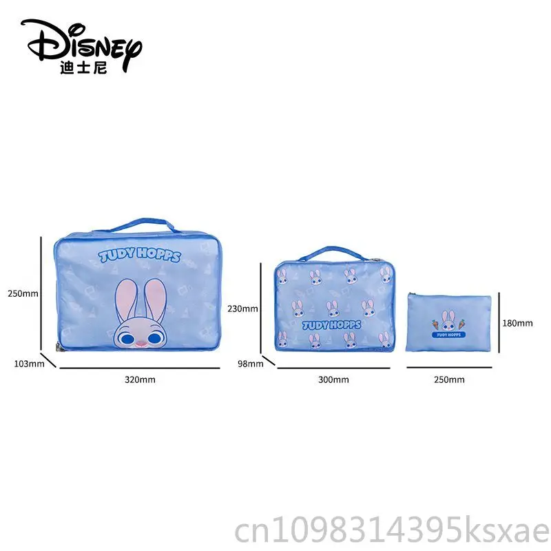 Disney Stitch Travel Makeup Toiletry Bag for Women Girls Cartoon Cosmetic Pouch Luggage Organizer Business Trip Travel