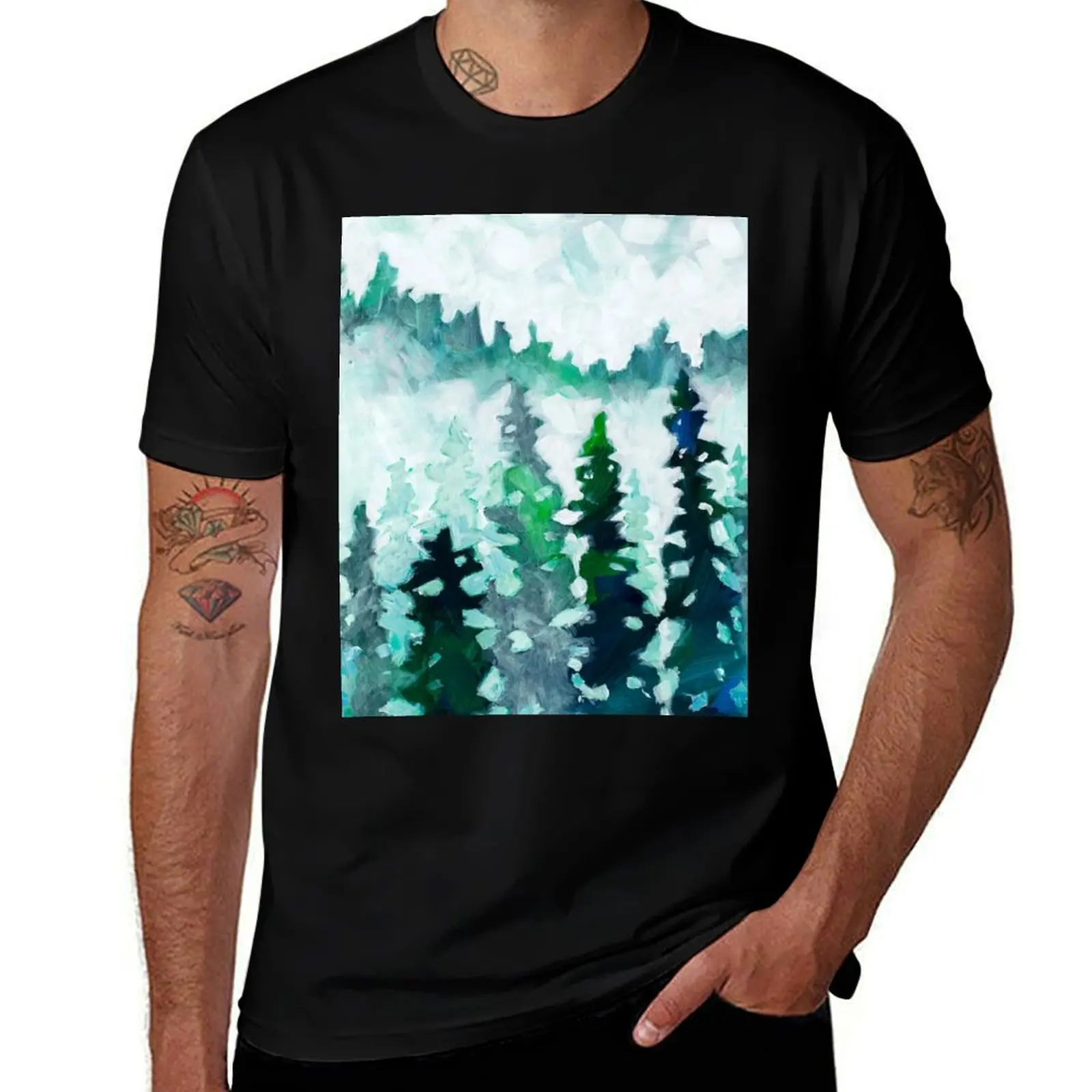 

Serenity in nature T-Shirt t shirts for man cotton man t shirts graphic T-Shirt