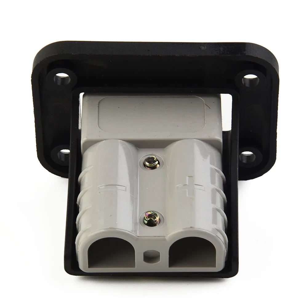 

Adapter Socket Panel Grey 1PC 50A 50Amp FOR Anderson Flush Mount Panel Cover Plastic With Screw Car Accessories