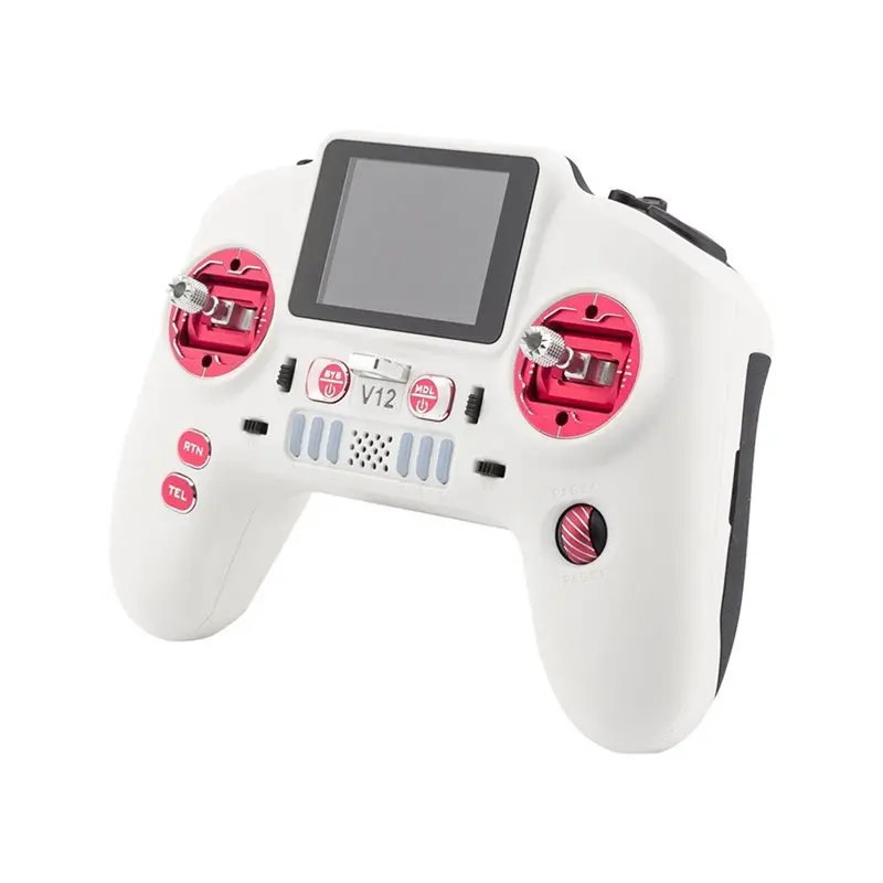 

WOWFU-V12 CNC MAX FPV RC Transmitter For Drone- STM32 H7 Dual-Frequency 2.4G 1W ELRS LR1121 Edgetx 2.4 Inch Color Screen