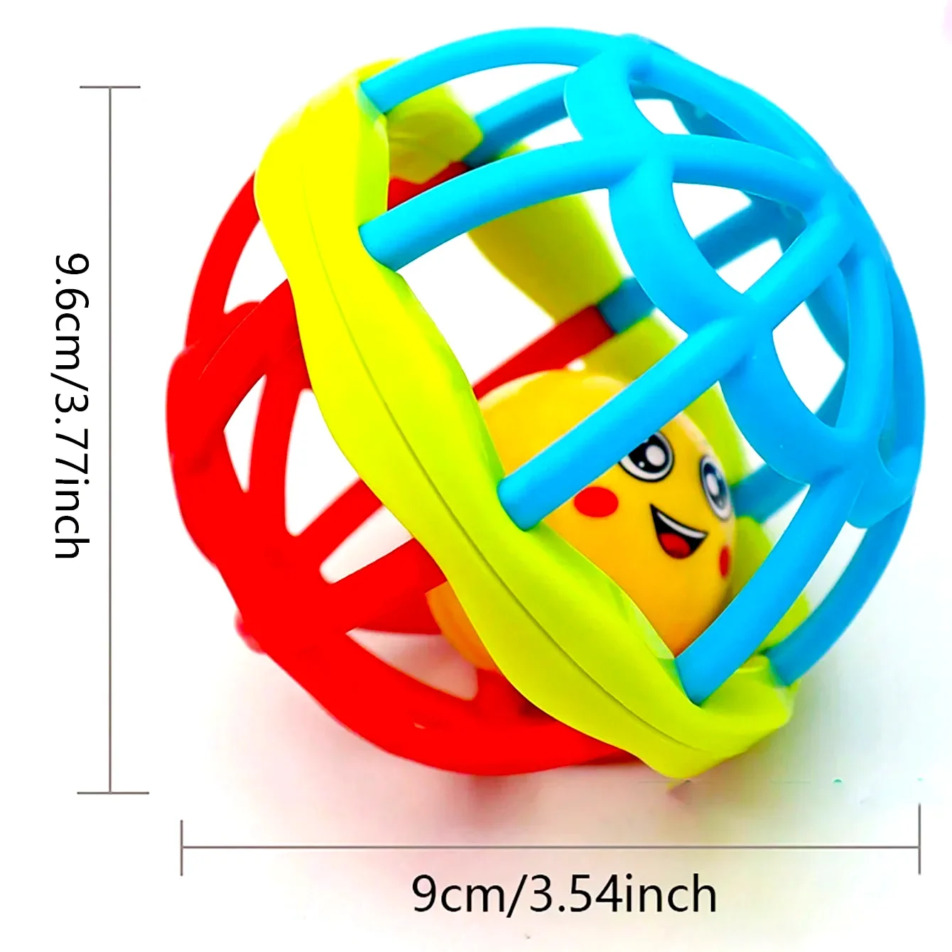 QWZ ベビーガラガラおもちゃ 幼児用 簡単に掴める赤ちゃんのおもちゃ 新生児ギフト 赤ちゃんの感覚発達教育玩具 0-18ヶ月の赤ちゃん