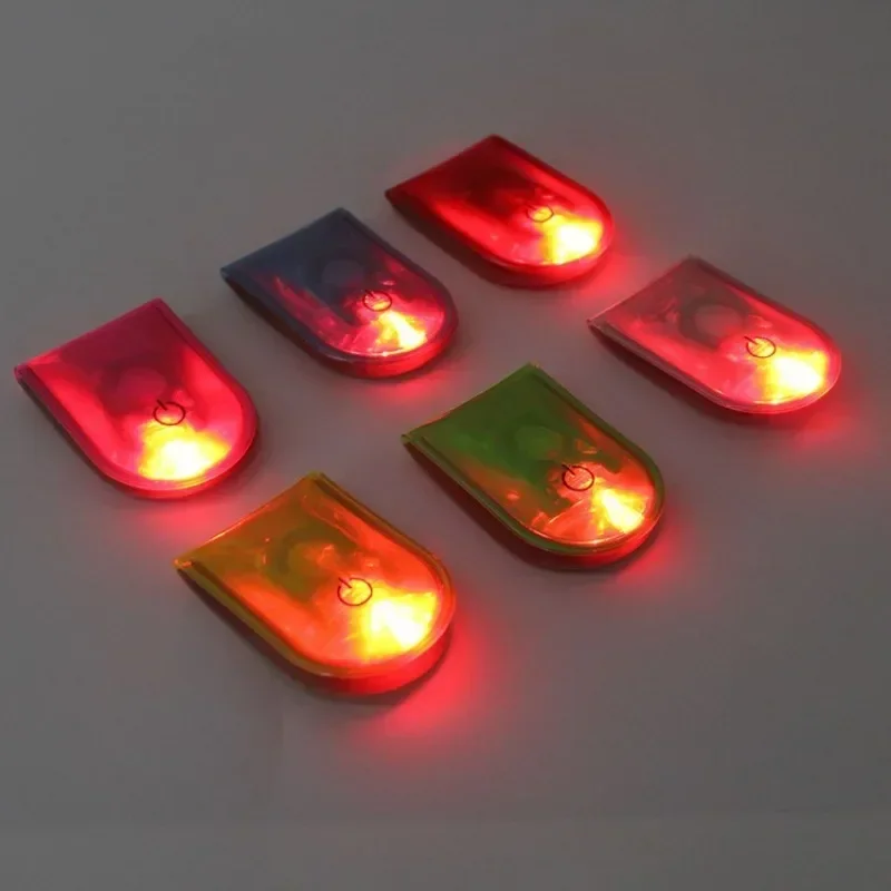 Outdoor Sports Led Safety Light Reflective Magnetic Walking Cycling Bike Clip Running Reflector Running Strobe