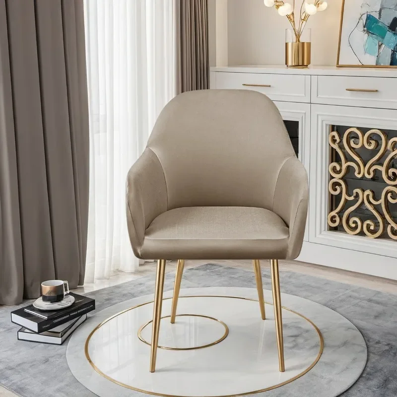 2026 قسط غطاء كرسي مقاوم للماء الحليب النسيج جديد قوس كرسي حامي مع مساند للذراعين تمتد غطاء كرسي الطعام للفندق 2025 #4