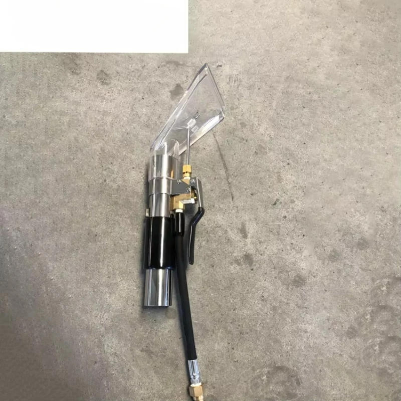 

10-2805 4'' Plastic Head Commercial Carpet Wand with Inside Spray Function Upholstery Cleaning Detailing