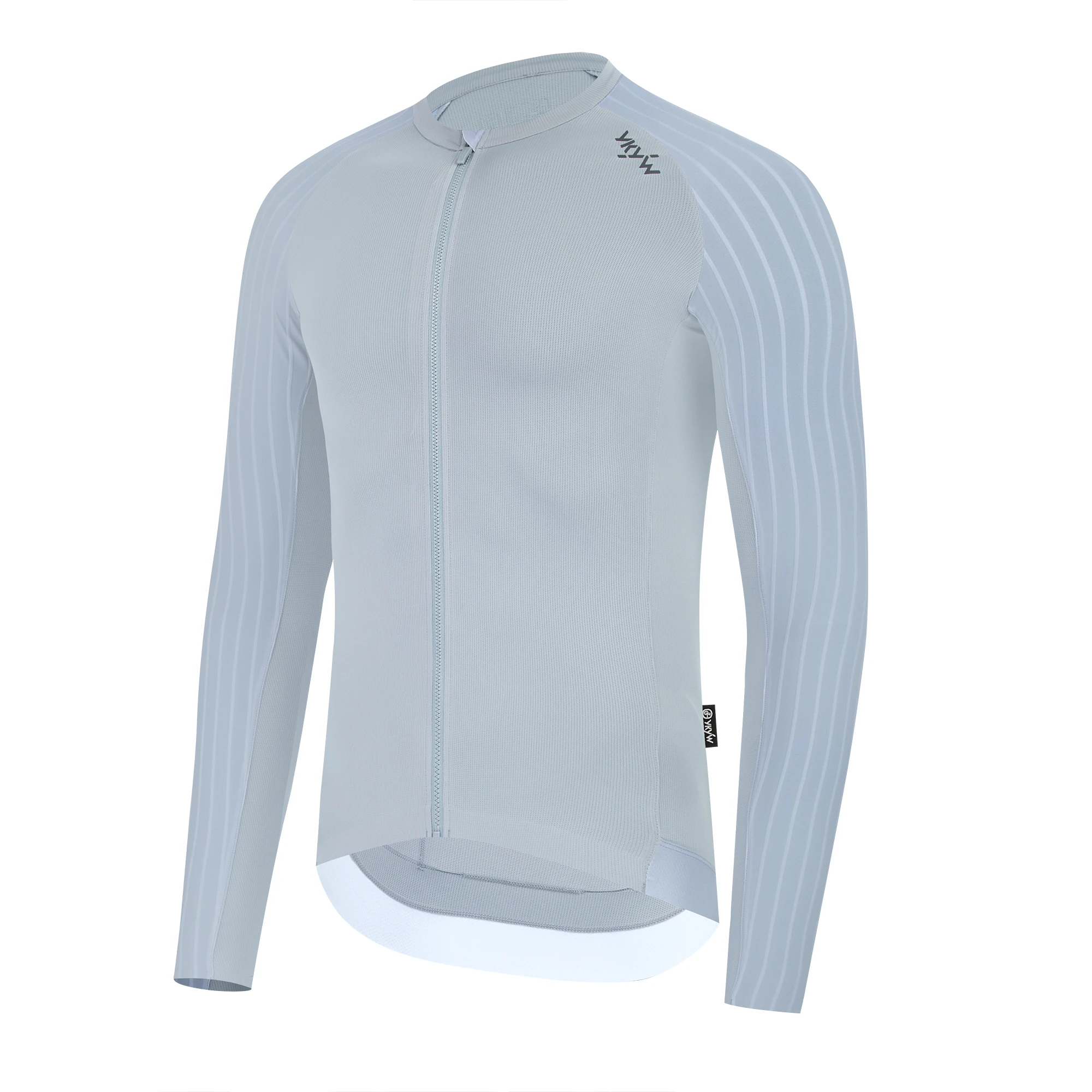 YKYWBIKE Herren-Radtrikot Langarm 2026 Rennrad-Shirt YKK Fahrradtrikot Atmungsaktiv Aerodynamisch Raglan-Ärmel – Detail 31