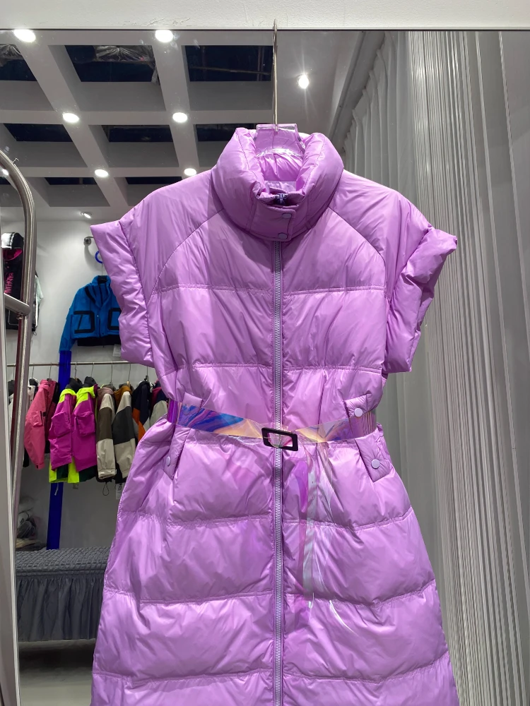 ストリートデニムコントラストダウンジャケット女性のファッショントレンディな取り外し可能なキャップパーカー厚く暖かい男性と女性のカップルのコート