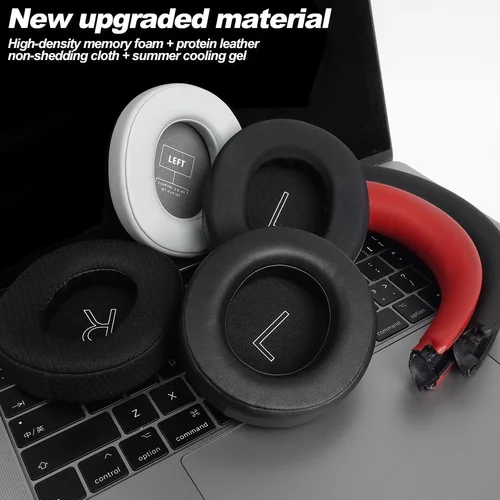 Imagen 2 del producto Almohadillas para auriculares Microsoft Xbox Series X/S One, almohadillas de repuesto para PC, orejeras, cubiertas de memoria de malla, proteína de esponja