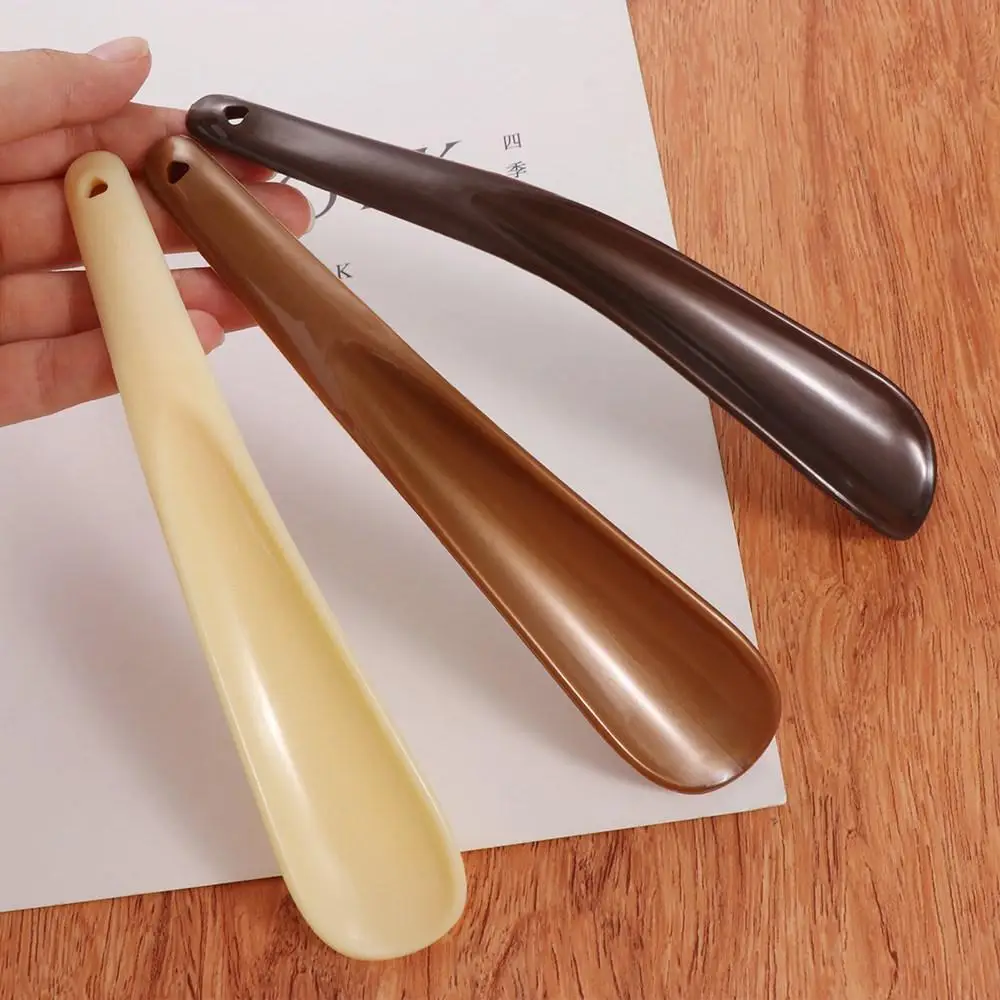 Shoe Aid Accessories 7.6" Shoe Horn Spoon Shape Lightweight Shoe Lifter Professional Portable Lazy Shoe Helper Women