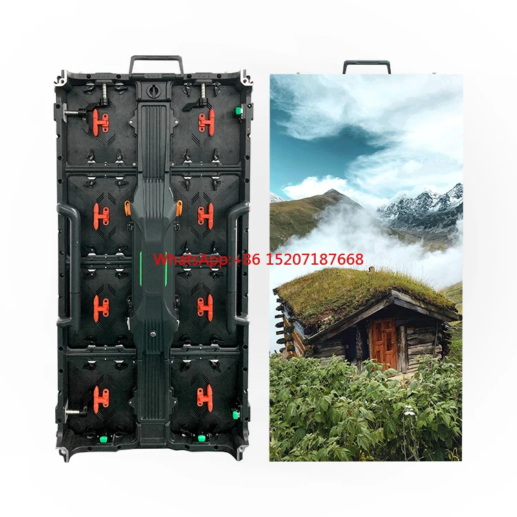 

High brightness outdoor rental use led module matrix p3.91 programmer LED advertising player screen panel