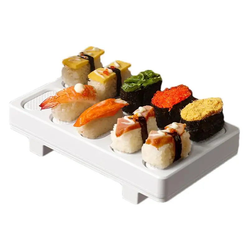 Sushi Press Mold Japanese Kitchen Tools Rectangular Musubi Maker Presser Non Sticky DIY Plastic Triangle Rice Ball Maker