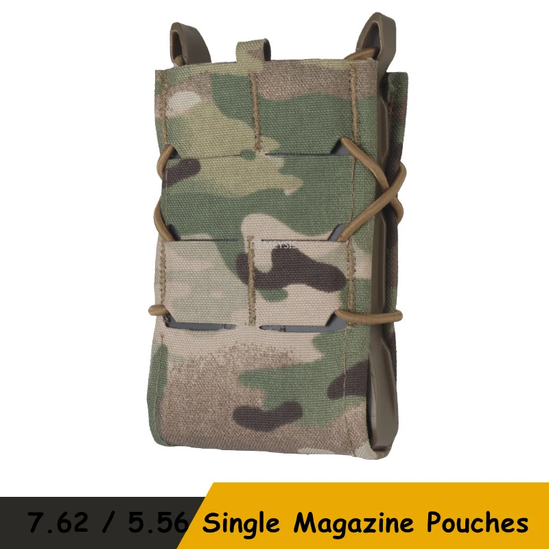 7,62 mm 5,56 mm Magazintaschen Schneleinsatz Taktische Magazintasche Molle für AR15 M4 Mag Holster Case Box mit Taillengürtelclip